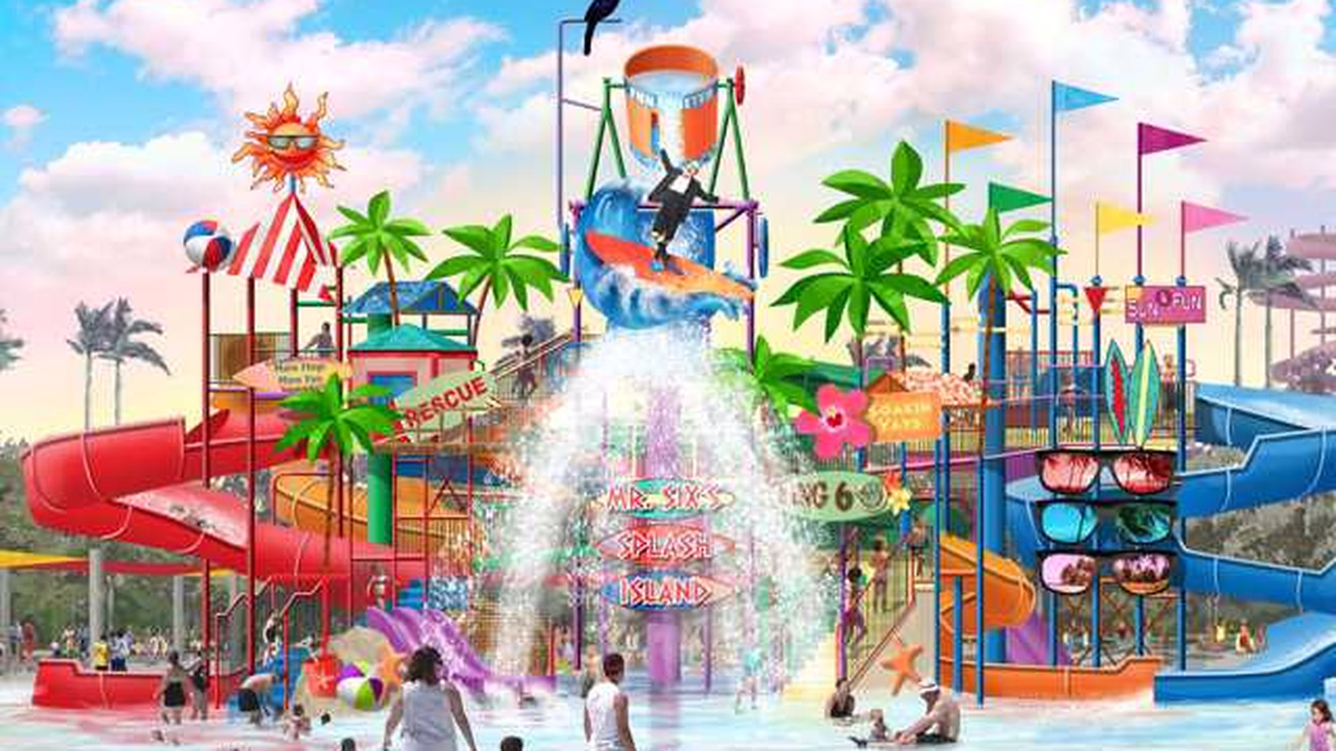 Six Flags Hurricane Harbor Los Angeles — photo 1