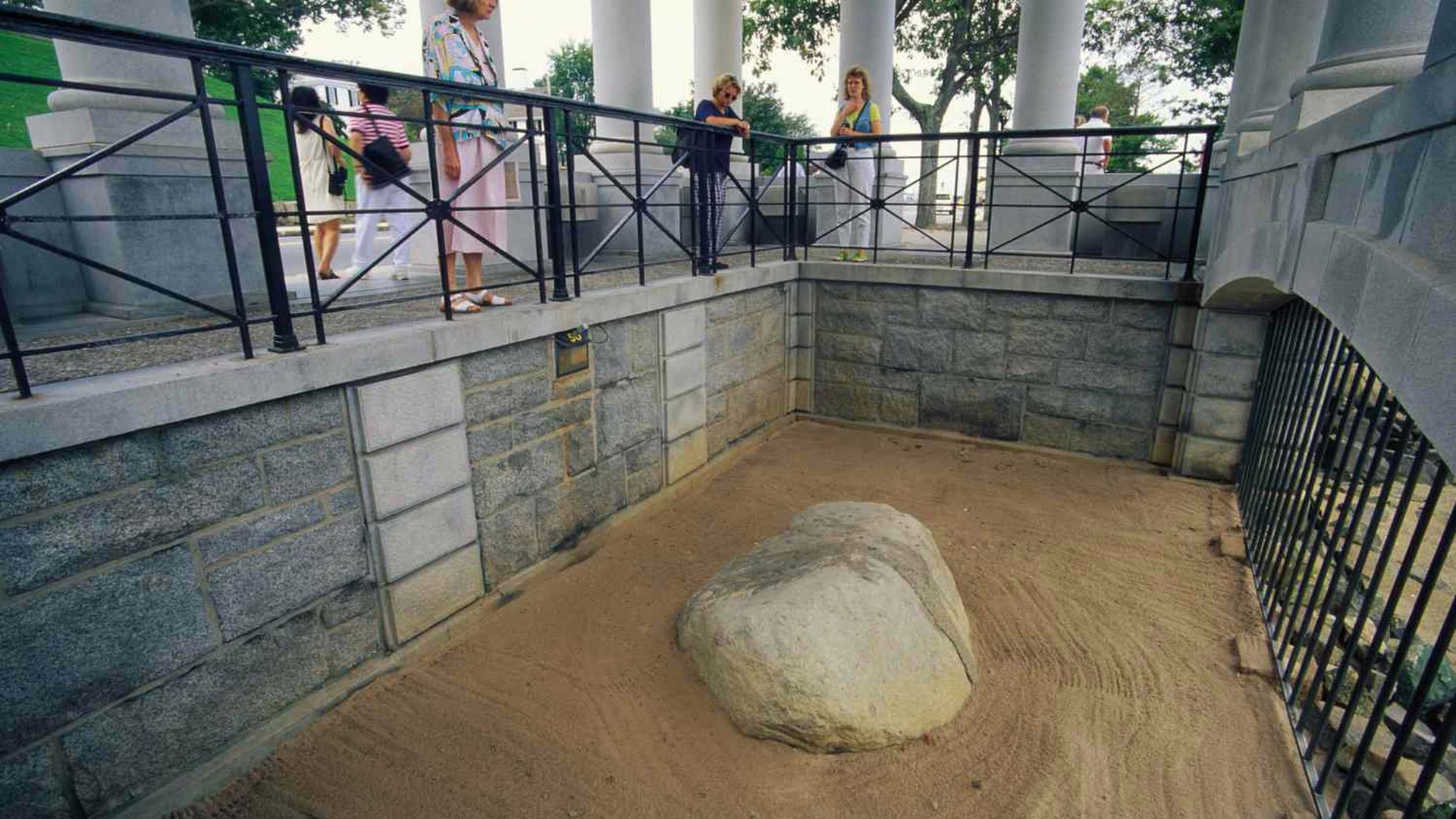 Plymouth Rock – Pilgrim Memorial State Park — photo 1