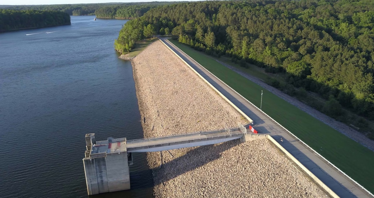 Falls Lake Dam Recreation Area