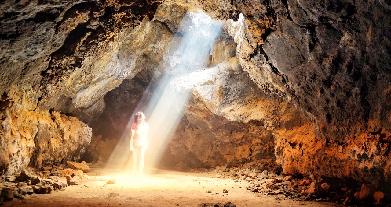 Mojave Desert Lava Tube