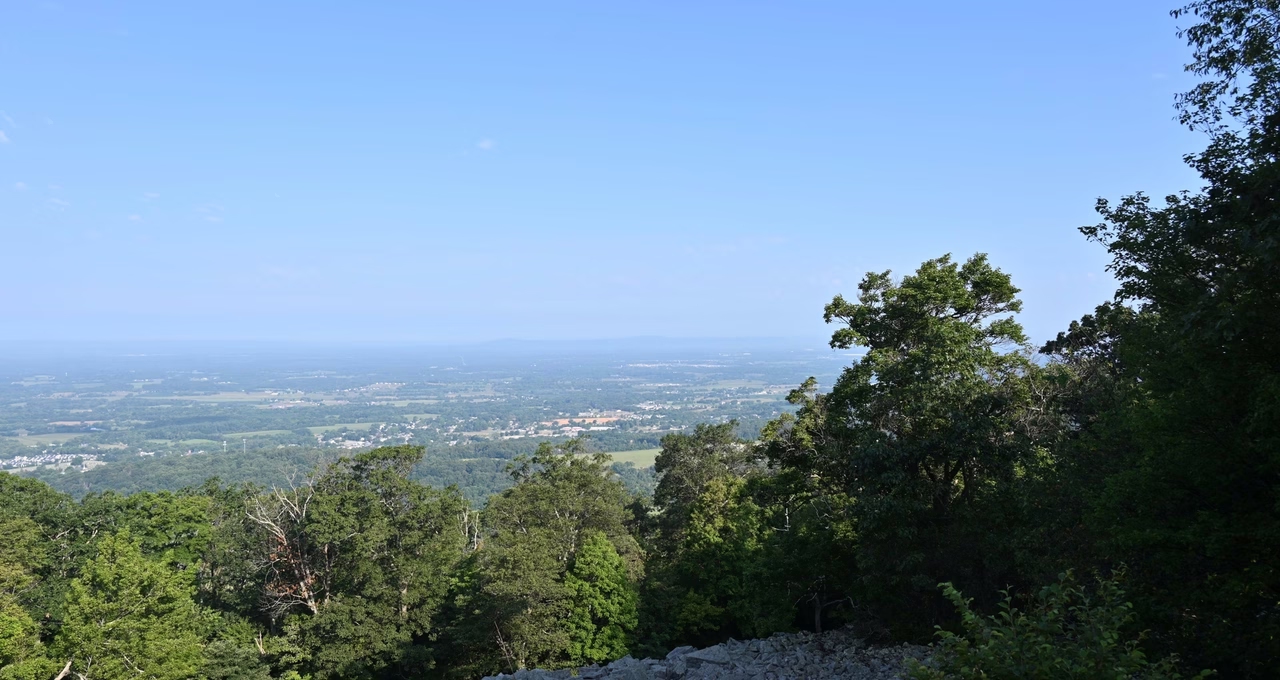Washington Monument State Park — view from top of the monument