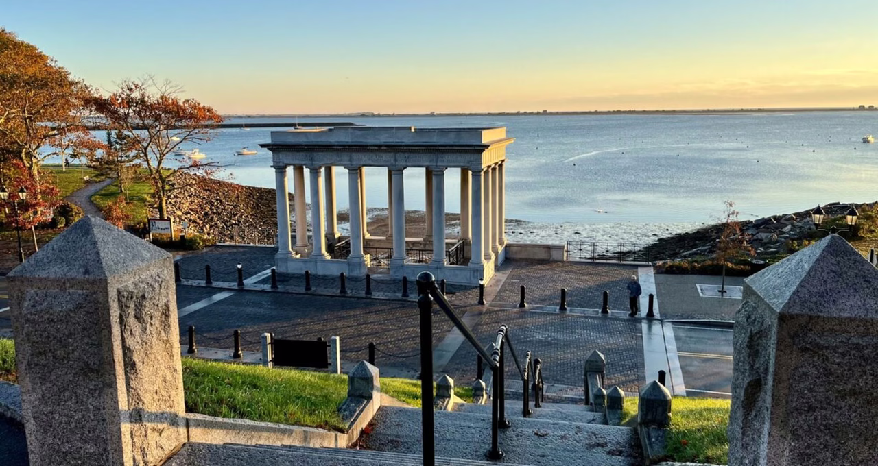Plymouth Rock – Pilgrim Memorial State Park