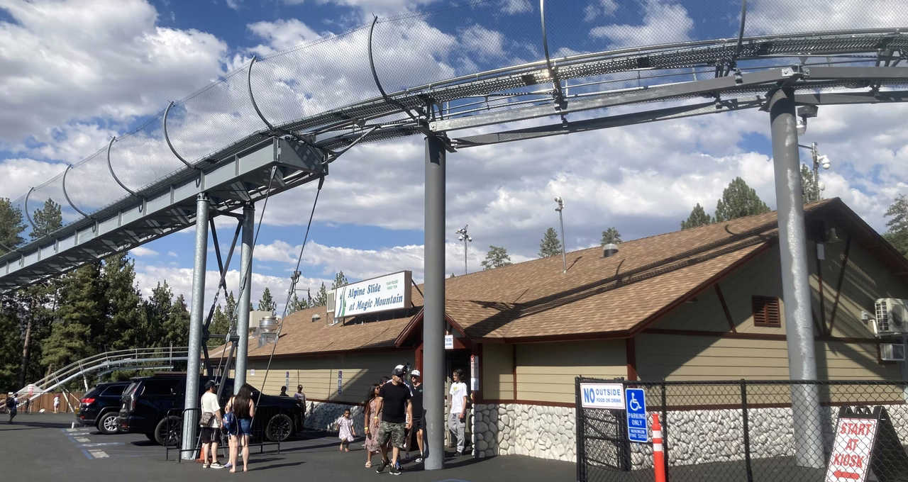 Alpine Slide at Magic Mountain