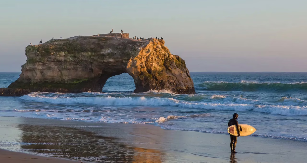 Natural Bridges State Beach