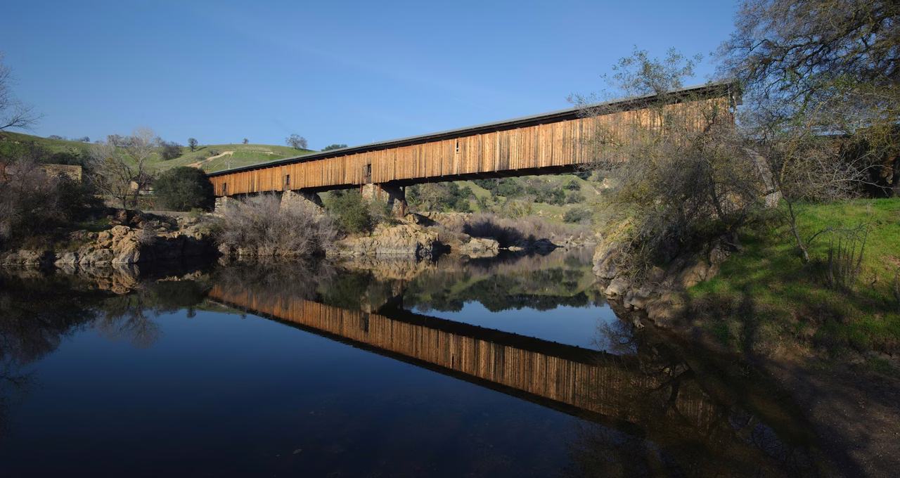 Knight's Ferry Covered Bridge