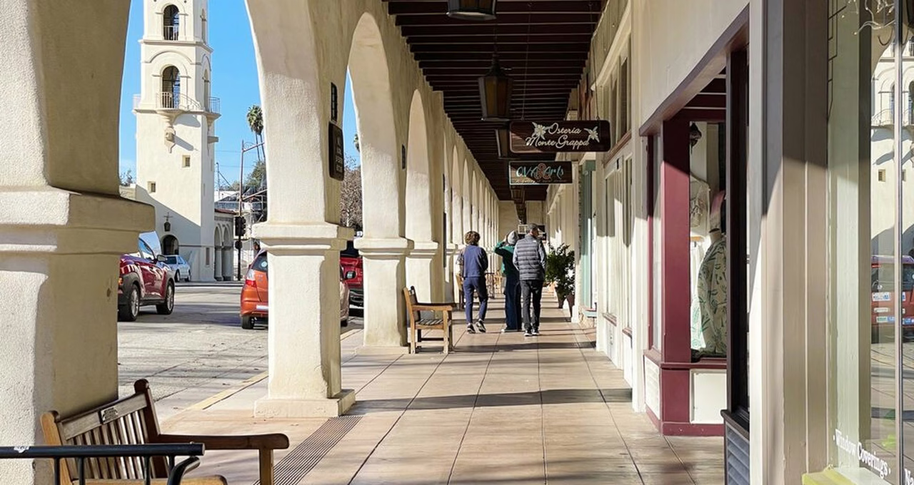 Downtown Ojai & the Arcade